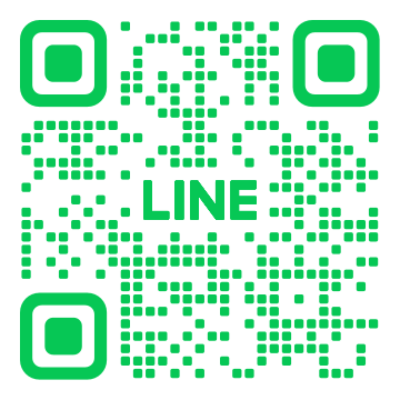 QR code to add the LINE Official Account of Happy Golfers Thailand